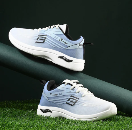 Comfortable Blue and White shoes