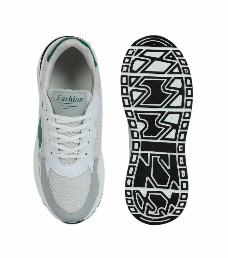 Sender Men Classy Casual Sneakers Green