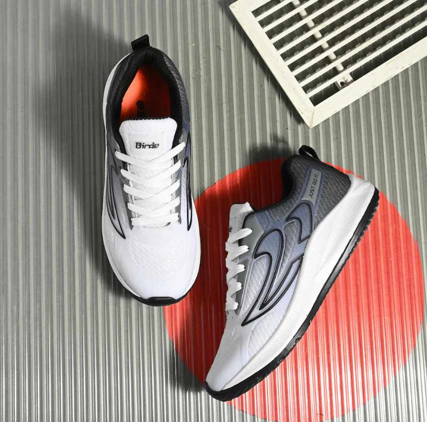 BIRDE Stylish Comfortable Wear Black EVA Sports Shoes For Men